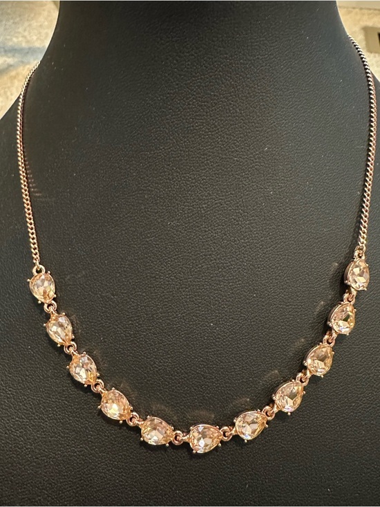 Givenchy Jewelry - 🆕 Givenchy Rose Gold Teardrop Crystal Necklace